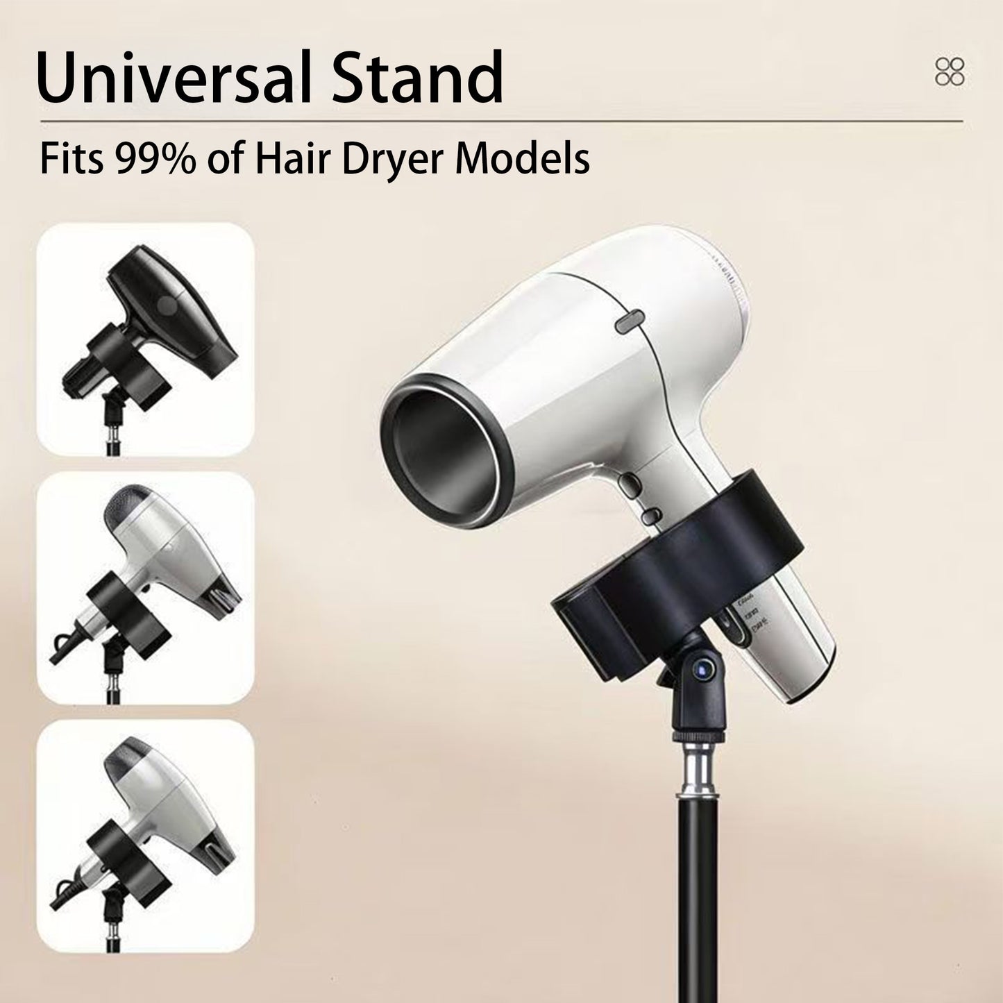 Standing Hair dryer stand